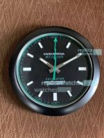 Replica Rolex Milguass Black Wall Clock For Sale